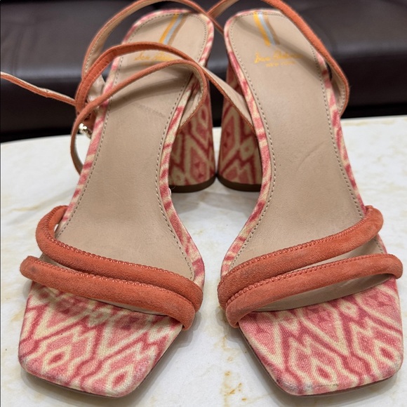 Sam Edelman Orange and Pink Heels - Picture 2 of 4